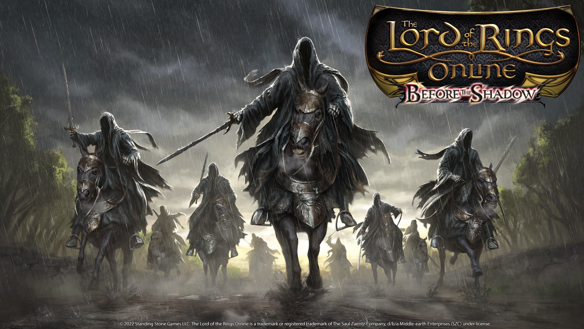 The lord of the rings online  всадники из обновления before the shadow