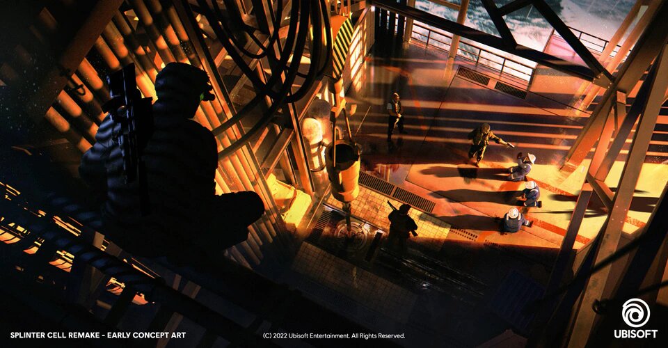 Арт игры Splinter Cell Remake