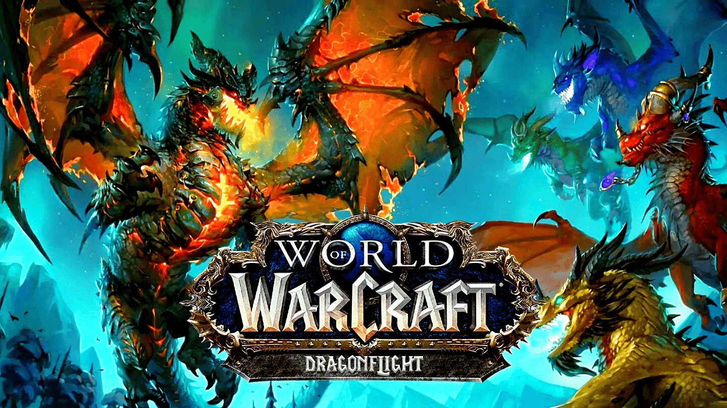 World of Warcraft постер dragonflight