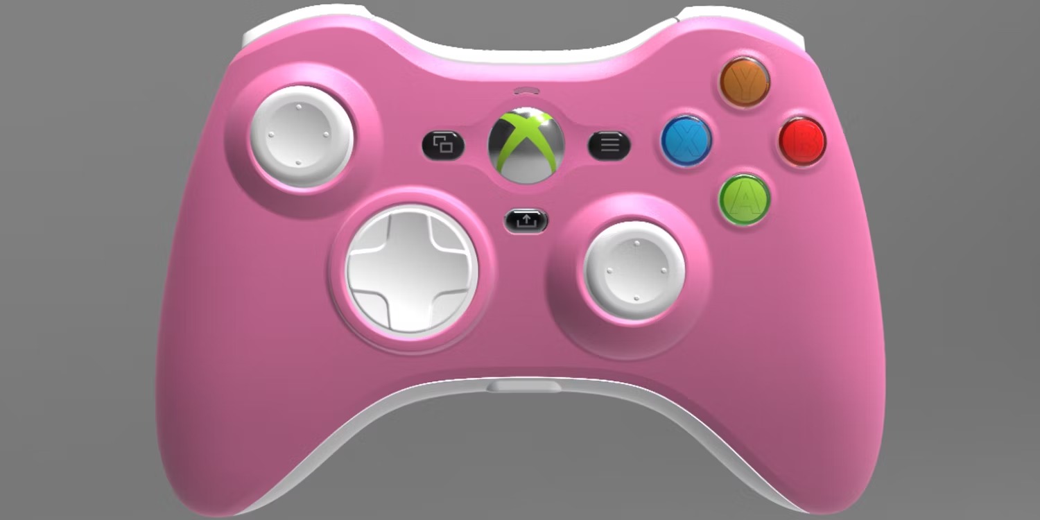 Xbox розовый контроллер Hyperkin
