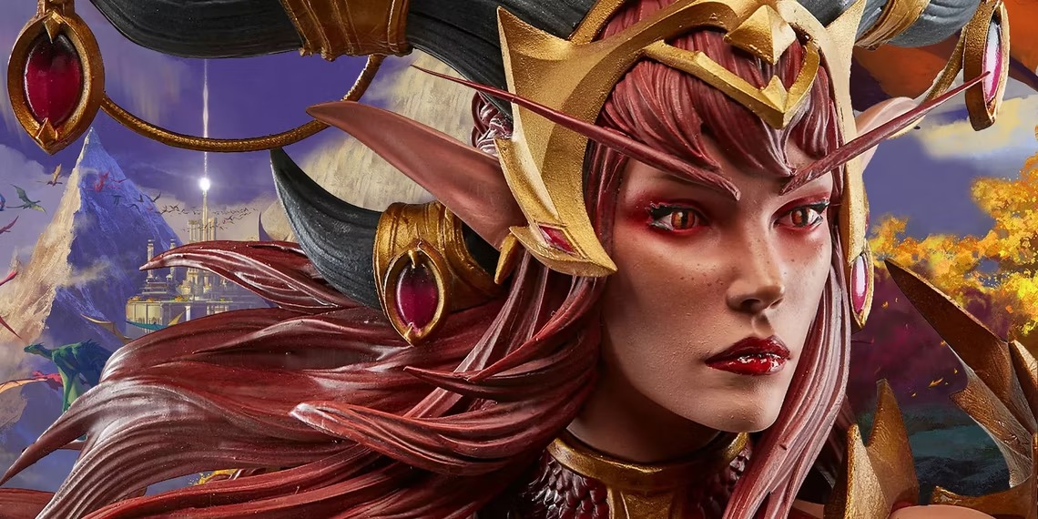 World Of Warcraft представляет статую Alexstrasza в магазине Blizzard Gear Store Boutgames 6494