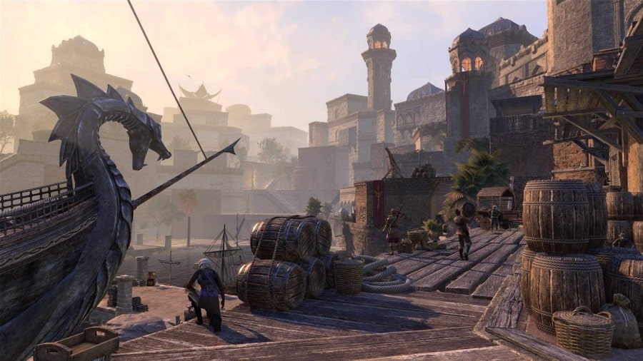 Портовый город в The Elder Scrolls Online