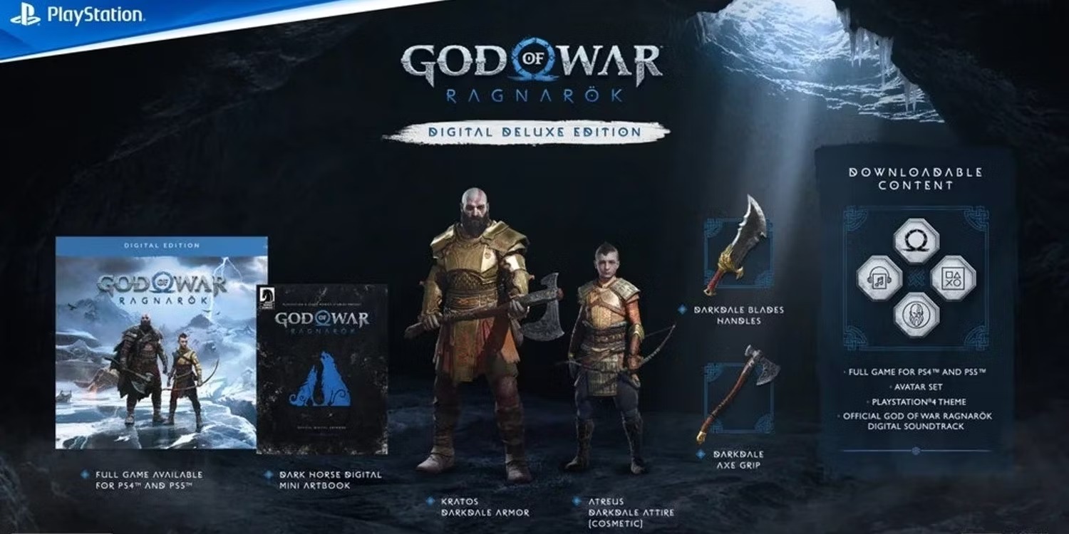 God of War Ragnarok приз за предзаказ